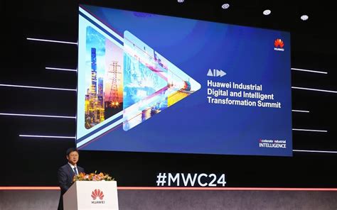 Huawei Launches Ten Industrial Digital and Intelligent .